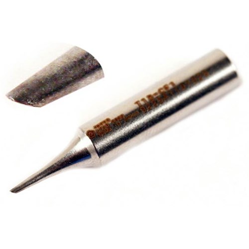 Hakko T18-CF1 - T18 Series Soldering Tip for Hakko FX-888/FX-8801 - Bevel - 1 mm/60° x 13.5 mm