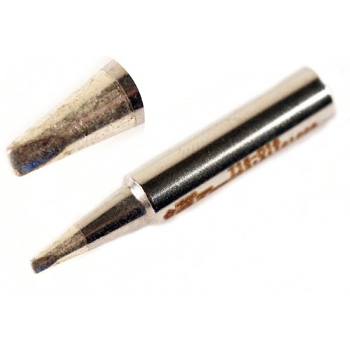 Hakko T18-D16 - T18 Series Soldering Tip for Hakko FX-888/FX-8801 - Chisel - 1.6 mm x 14.5 mm