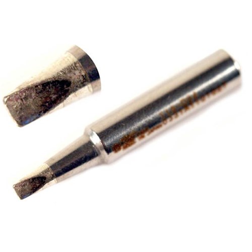 Hakko T18-D24 - T18 Series Soldering Tip for Hakko FX-888/FX-8801 - Chisel - 2.4 mm x 14.5 mm