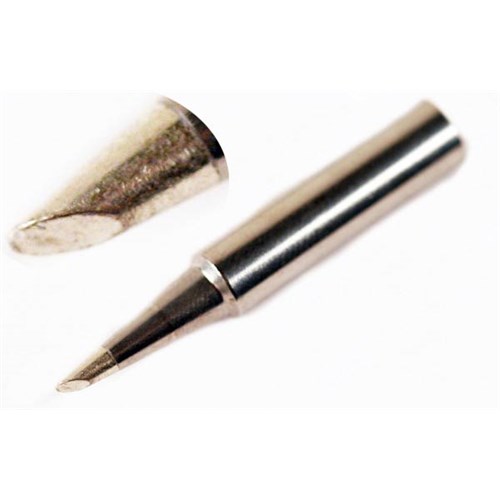 Hakko T18-S6 - T18 Series Soldering Tip for Hakko FX-888/FX-8801 - Bevel - 1.3 mm/60° x 16.5 mm