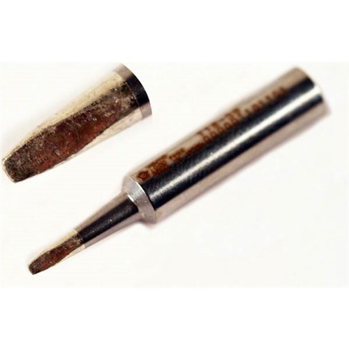 Hakko T18-S9 - T18 Series Soldering Tip for Hakko FX-888/FX-8801 - Chisel - 1.2 mm x 15.5 mm