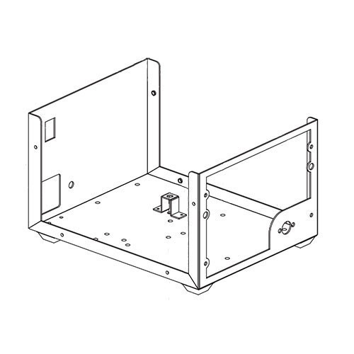 Hakko B3432 - Chassis w/Rubber Foot for Hakko FM-204