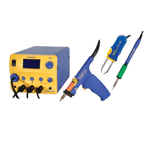 Hakko FM206-DTS - FM-206 3-Port Rework Station - DTS Model - ESD-Safe