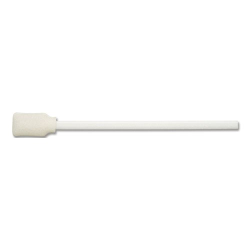 Puritan 1605-PSF RECT - Foam Tipped Swab - Rectangular Tip - Polypropylene Handle - 5.125" - 50/Bag