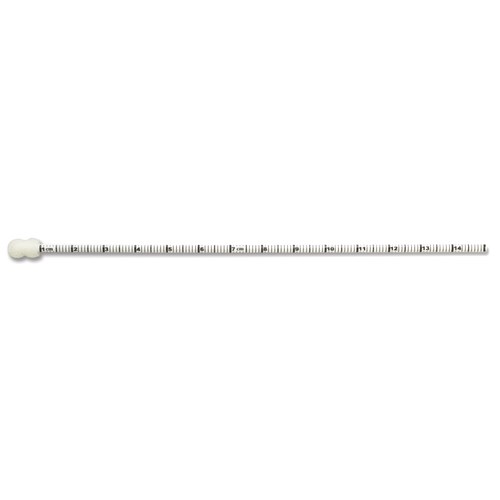 Puritan 25-1506 1PF DM - Sterile Wound Measuring Device - Foam Indented at 0.5 cm Tip - Polystyrene Handle - 6" - 200/Case