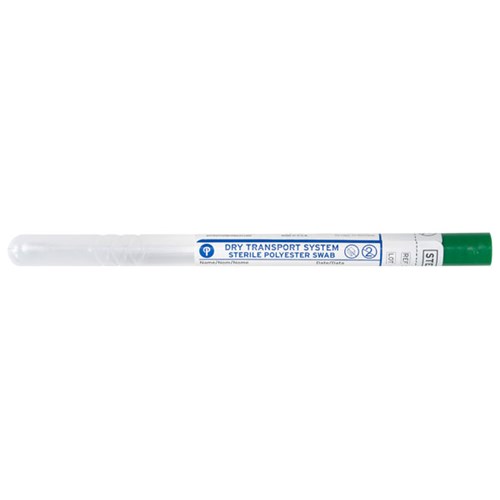 Puritan 25-806 1PD TT - Sterile Polyester Tipped Applicator - Regular Tip - Plastic Handle - 6" - 720/Case