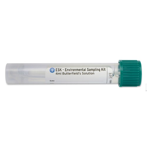 Puritan 25-83004 PD BS - Sterile ESK® Sampling Kit Pre-Filled w/Butterfield’s Solution - Polyester Tip - Plastic Handle - 4 ML - 50/Case