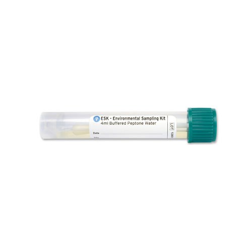 Puritan 25-83010 PDB BPW - Sterile ESK® Sampling Kit Pre-Filled w/Buffered Peptone Water - Polyester Tip - Plastic Handle - 10 ML - 300/Case