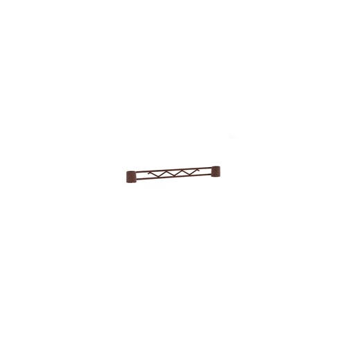 InterMetro Industries H114-DCH Super Erecta Hanger Rail - Copper Hammertone - 14"