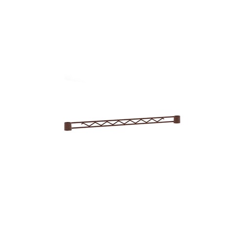 InterMetro Industries H124-DCH Super Erecta Hanger Rail - Copper Hammertone - 24"