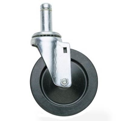 InterMetro Industries (Metro) 4LD - Super Erecta® Stem/Swivel Caster - Resilient Wheel Tread - 4"