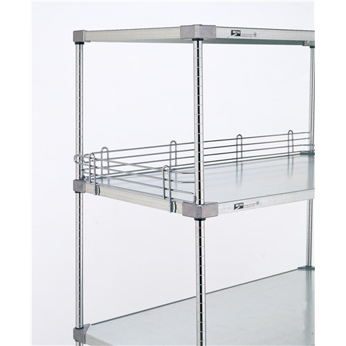 InterMetro Industries (Metro) L18WS - Super Erecta® Shelf Ledge - 18" x 4" - Stainless Steel