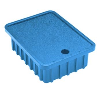 InterMetro Industries (Metro) CI91000BAS - Benstat™ Static Dissipative Insert Tote Box Cover - Fits Metro TB91000 Series Divider Tote Boxes - Blue