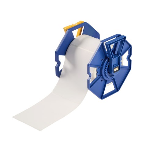 Brady J-371-2569 Polyester Label Tape for J7300 Color Label Printer 5" H x 3.5" W - 300/Roll