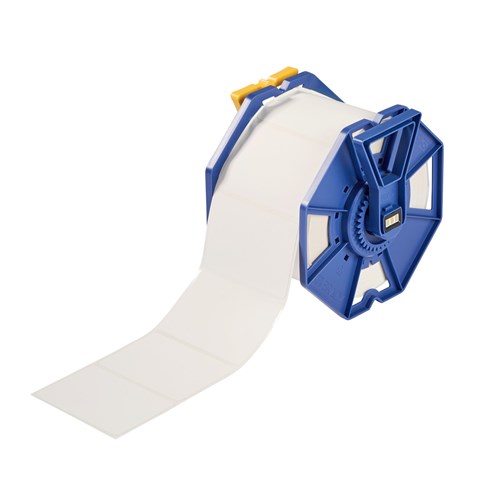 Brady J-391-2569 Polyester Label Tape for J7300 Color Label Printer 2.25in H x 3.25in W - 500/Roll