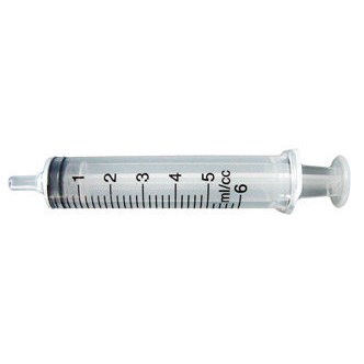 Jensen Global JG5CC-LS-50 - 5cc Luer Slip Syringe - 50/Bag