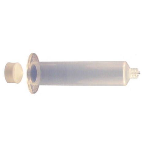 Jensen Global JG30A-20 - 30cc Air Syringe & PE Stopper - Clear