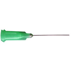 Jensen Global JG21-1.0X - Economical 21-Gauge Needle - Green - 50/Box