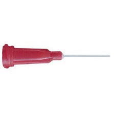 Jensen Global JG24-0.5TX - Teflon 24-Gauge Needle - Red - 50/Box