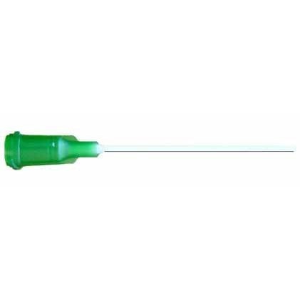 Jensen Global JG18-1.5XPRO - Polypropylene 18-Gauge Needle - Green - 1.5" - 50/Box