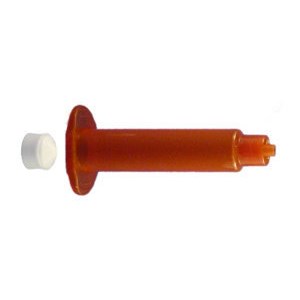 Jensen Global JG5A-40-UVA - 5cc UV Air Syringe & PE Stopper - Amber