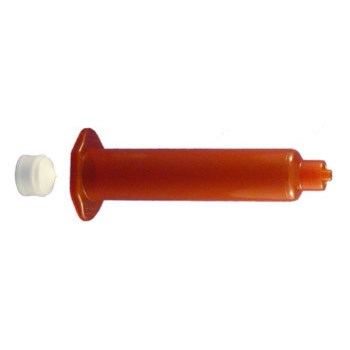 Jensen Global JG10A-30-UVA - 10cc UV Air Syringe & PE Stopper - Amber