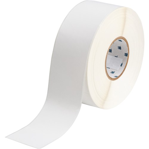 Brady J50C-2250-2595 BradyJet J5000 Continuous Vinyl Tape - 2.25" W x 100' L - White