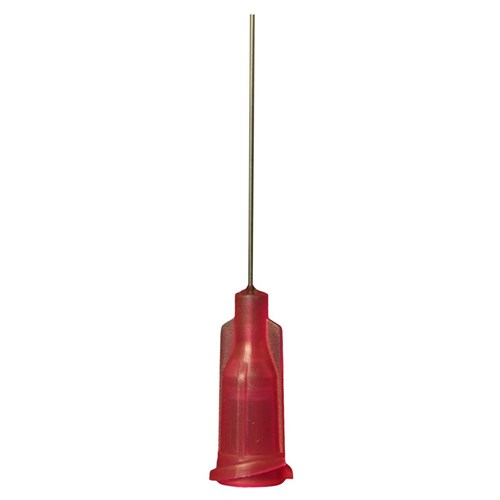 Jensen Global JG25-1.0HP High Precision Series 25 Gauge Needle - Red - Bag/1000