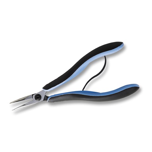 Lindstrom RX7892 - RX Series Ergonomic Pliers - Bent 60° Tip - Smooth Jaw - 6.12" L