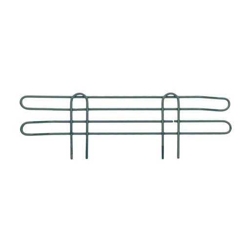 InterMetro Industries L18N-4K3 Super Erecta 4" High Stackable Ledge for Wire Shelving - Metroseal Green Epoxy - 18"