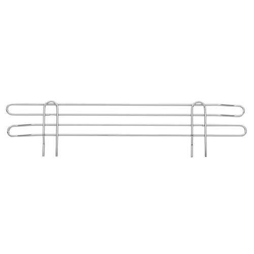 InterMetro Industries L24N-4C Super Erecta 4" High Stackable Ledge for Wire Shelving - Chrome - 24"