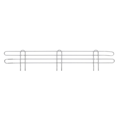 InterMetro Industries L30N-4S Super Erecta 4" High Stackable Ledge for Wire Shelving - Stainless - 30"