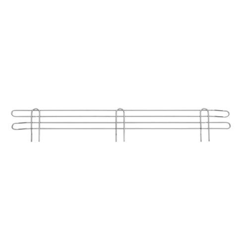 InterMetro Industries L36N-4C Super Erecta 4" High Stackable Ledge for Wire Shelving - Chrome - 36"