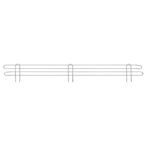 InterMetro Industries L42N-4C Super Erecta 4" High Stackable Ledge for Wire Shelving - Chrome - 42"