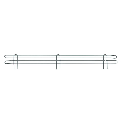 InterMetro Industries L42N-4K3 Super Erecta 4" High Stackable Ledge for Wire Shelving - Metroseal Green Epoxy - 42"