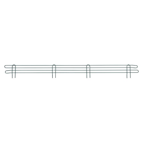 InterMetro Industries L54N-4K3 Super Erecta 4" High Stackable Ledge for Wire Shelving - Metroseal Green Epoxy - 54"