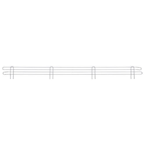 InterMetro Industries L60N-4C Super Erecta 4" High Stackable Ledge for Wire Shelving - Chrome - 60"