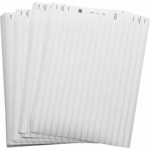 Brady LAT-2-747-10 Matte White Poly. Label - .375" x  .375" - 400/SH - 25SH/PK