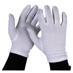 Q Source Cotton Inspection Gloves - 12/Pack