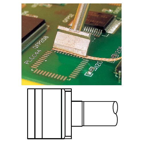 Metcal SMTC-160 - SMTC 700 Series Desoldering Tip Cartridge - Blade - 0.410" (10.41mm) Long - 700°F