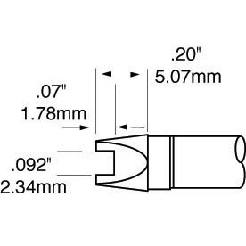 Metcal RFP-SL1 - 0805 Slot Cartridge Chip Package