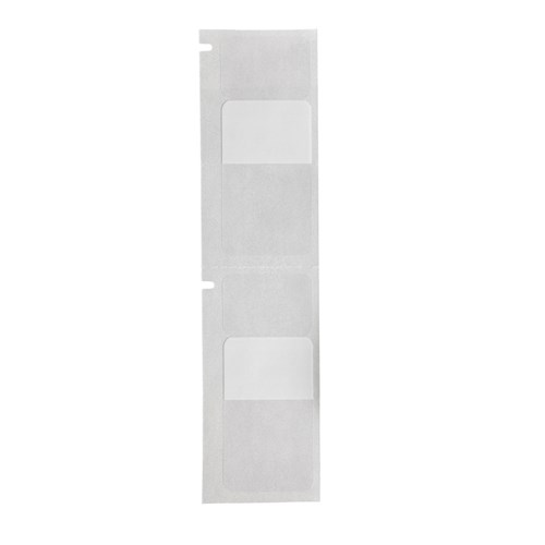 Brady M4-203-RO-427 Self-Laminating Vinyl Wrap Around Labels - 1.75"H x 1" W - BK/WT/CL - RL/110