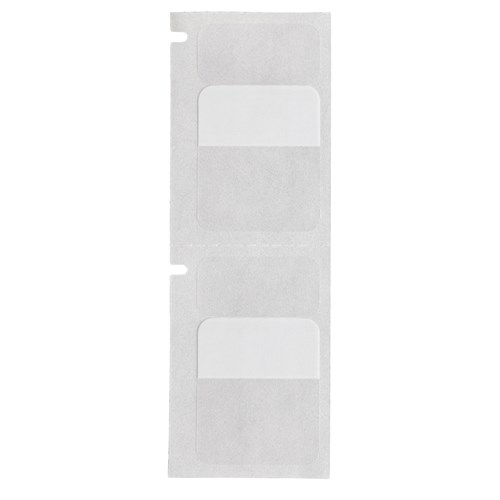 Brady M4-211-RO-427 Self-Laminating Vinyl Wrap Around Labels - 1.2"H x 1" W - BK/WT/CL - RL/150