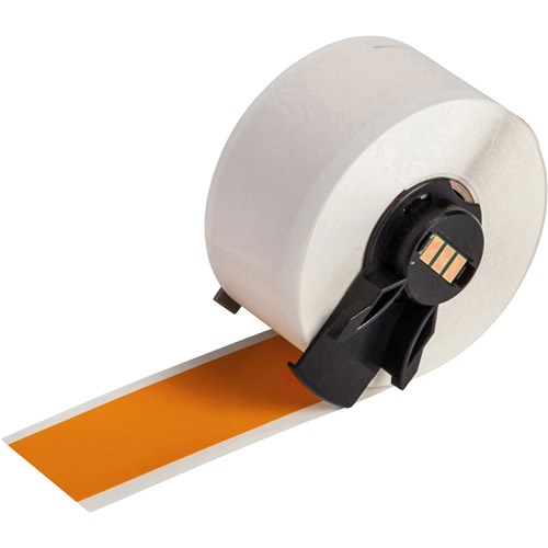 Brady M6C-1000-584-OR Reflective Tape Labels - 1" W x 30 ' L - Orange