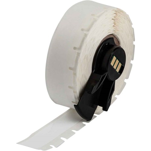 Brady M6C-475-422 B-422 M61 Terminal Block/Patch Panel Labels - Continuous - Poly - 0.475" x 50' - White