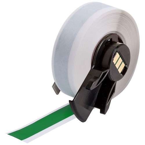 Brady M6C-500-595-GN All Weather Permanent Adhesive Vinyl Label Tape  - 0.5" - Green