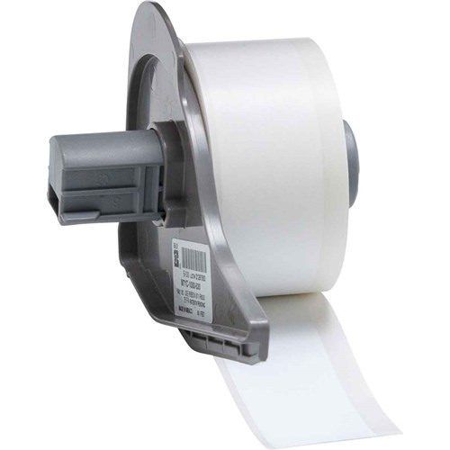 Brady M7C-1000-530 Tamper Resistant Tape 1" x 50' - White