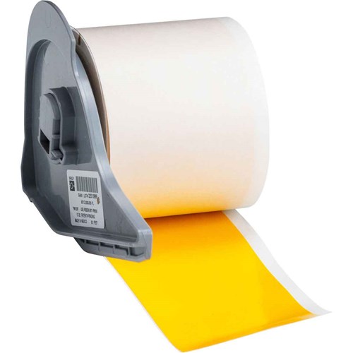 Brady M7C-2000-581-YL Repositionable Vinyl Tape - 2" x 50' - Yellow