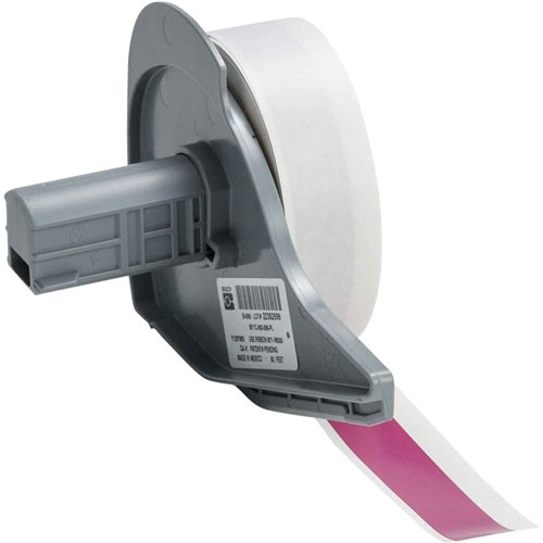 Brady M7C-500-595-PL All Weather Permanent Adhesive Vinyl Label Tape for M7 Printers - 0.5" x 50' - Purple