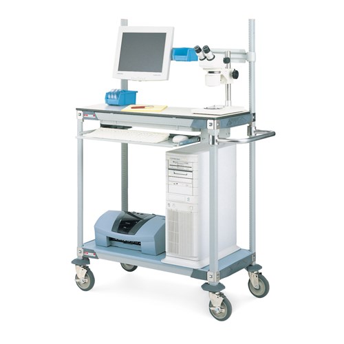 InterMetro Industries MDSX3 MetroMax i Mobile Desk Lab Cart